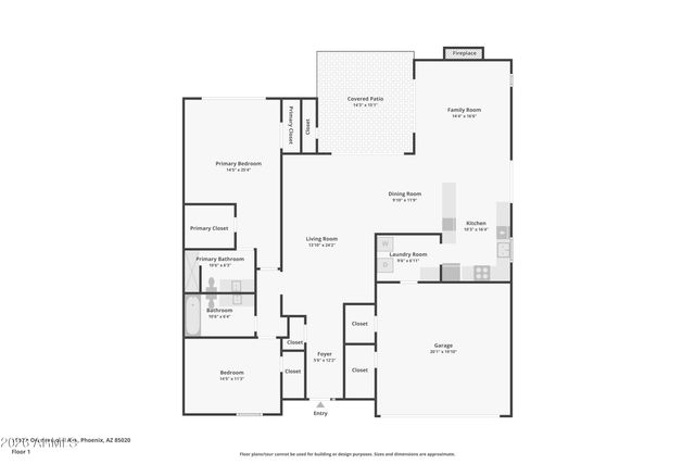 1110 E ORANGEWOOD Avenue, Phoenix, AZ 85020