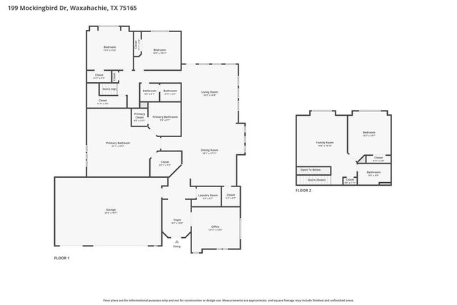 199 Mockingbird Drive, Waxahachie, TX 75165