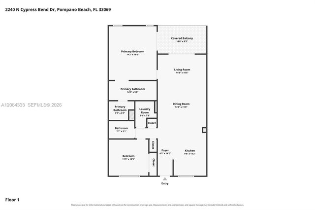 2240 N Cypress Bend Drive 505, Pompano Beach, FL 33069