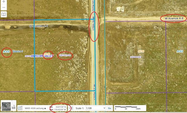 17000 W Avenue A-8, Fairmont, CA 93536