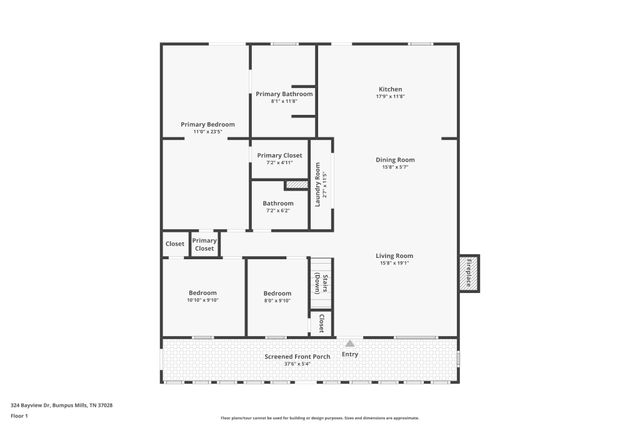 324 Bayview Drive, Bumpus Mills, TN 37028