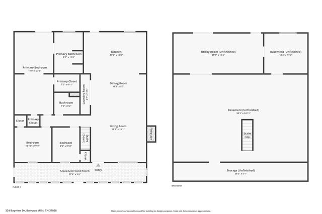 324 Bayview Drive, Bumpus Mills, TN 37028