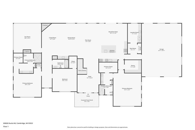 W9650 Rucks Road, Cambridge, WI 53523