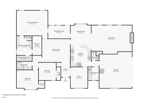 516 Shady Oaks Trail, Burleson, TX 76028