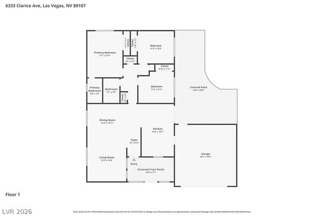 6333 Clarice Avenue, Las Vegas, NV 89107