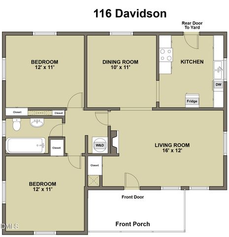 116 Davidson Avenue, Durham, NC 27704