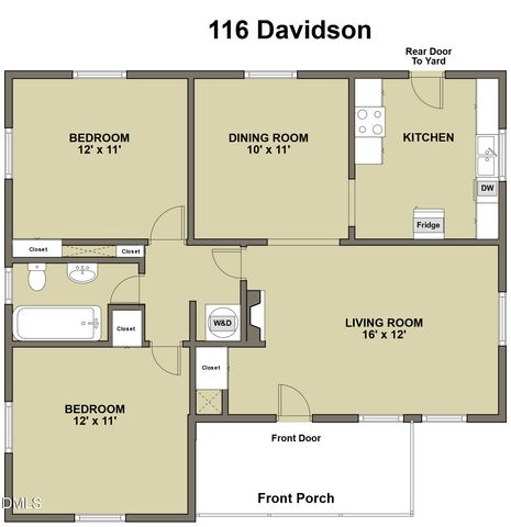 116 Davidson Avenue, Durham, NC 27704