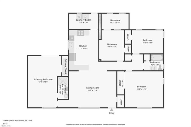 2733 Mapleton AVE, Norfolk, VA 23504