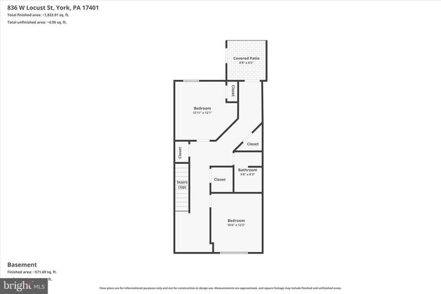 836 W LOCUST ST, York, PA 17401
