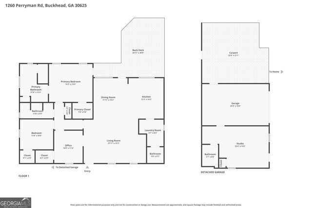 1270 Perryman Road, Buckhead, GA 30625