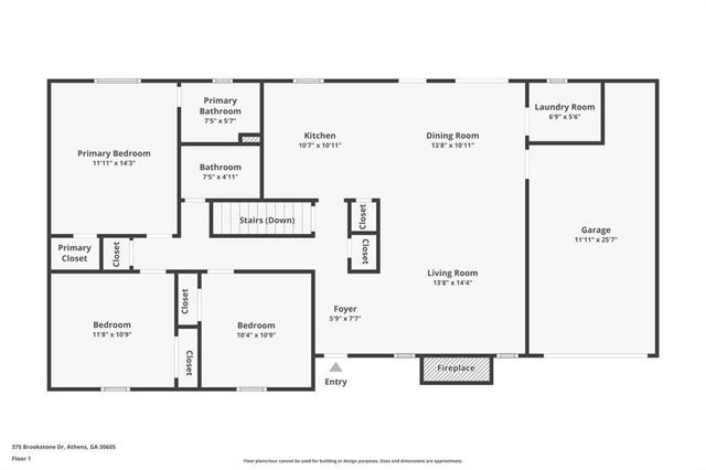 375 Brookstone Drive, Athens, GA 30605