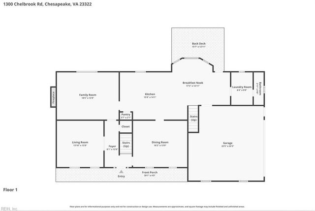 1300 Chelbrook RD, Chesapeake, VA 23322