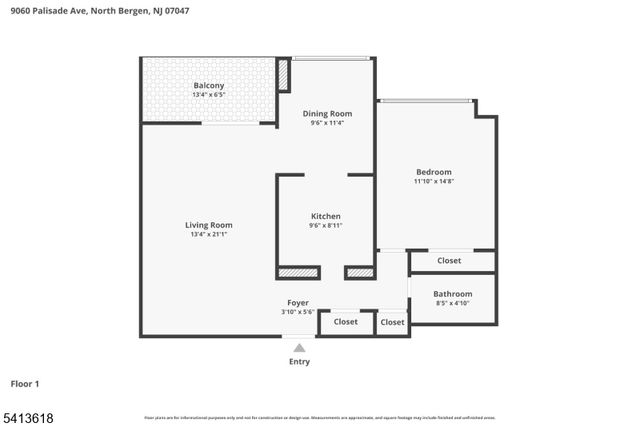 9060 Palisade Ave 1003, North Bergen Twp., NJ 07047