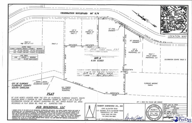 6 Acres Celebration Blvd, Florence, SC 29501