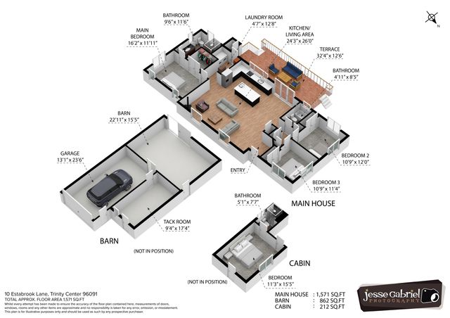 10 Estabrook Lane, Trinity Center, CA 96091