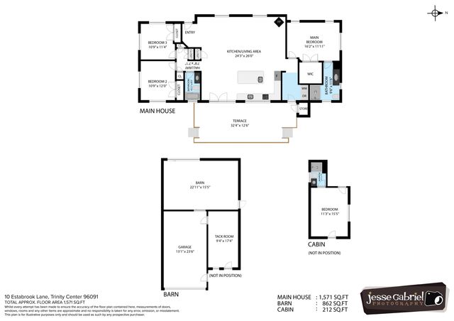 10 Estabrook Lane, Trinity Center, CA 96091