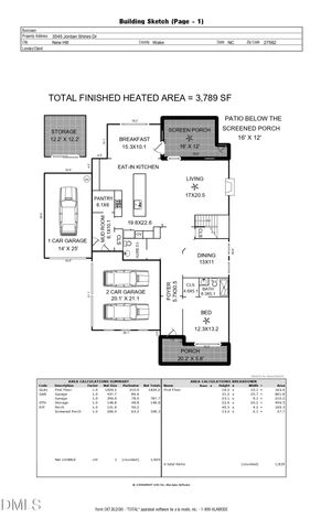 3545 Jordan Shires Drive, New Hill, NC 27562