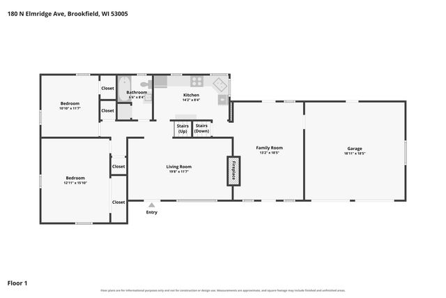 180 N Elmridge AVENUE, Brookfield, WI 53005