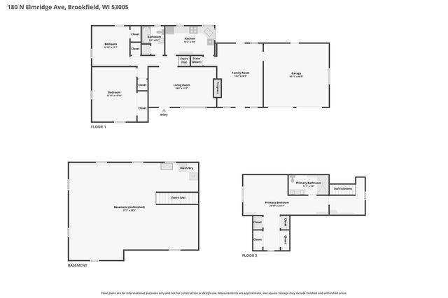 180 N Elmridge AVENUE, Brookfield, WI 53005