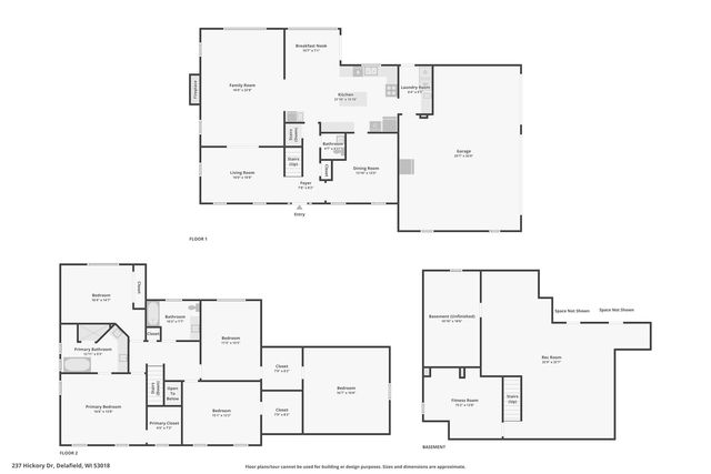 237 Hickory DRIVE, Delafield, WI 53018