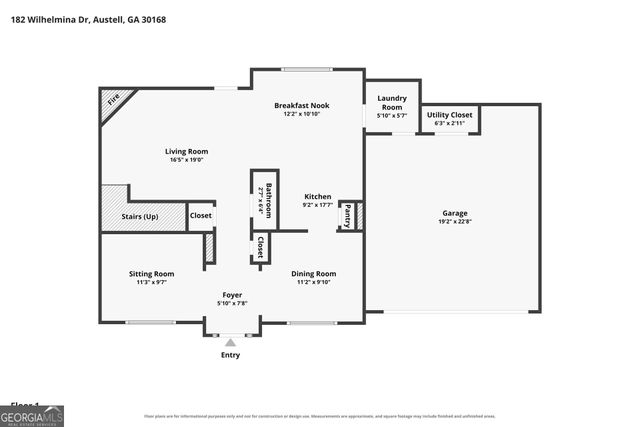 182 Wilhelmina Drive, Austell, GA 30168