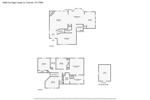 2406 Carriage Lamp Lane, Conroe, TX 77384