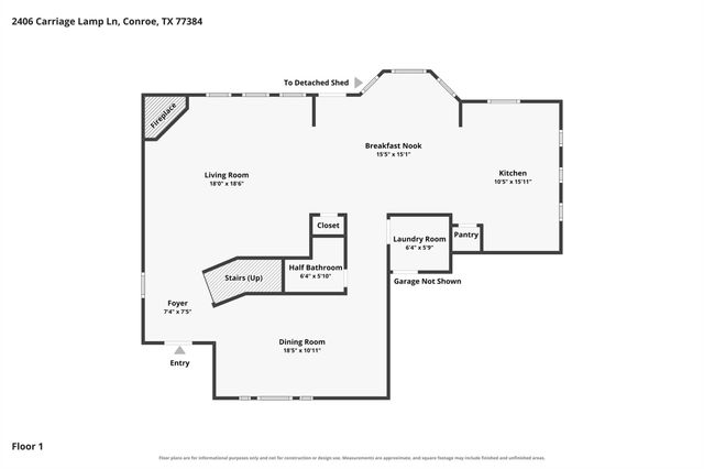 2406 Carriage Lamp Lane, Conroe, TX 77384