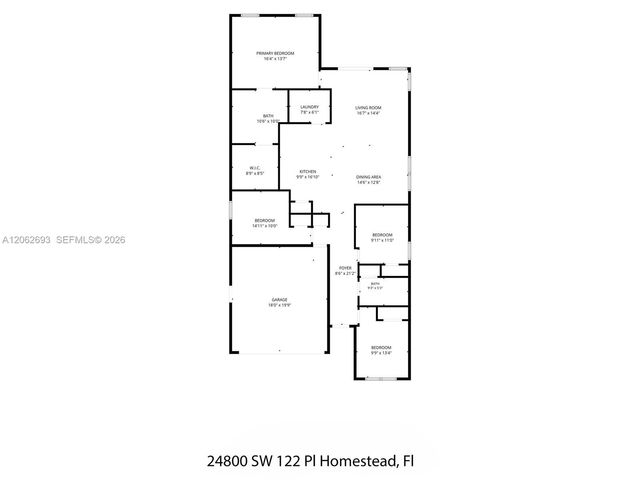24800 SW 122nd Pl, Homestead, FL 33032