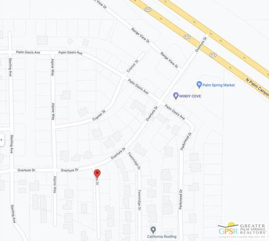 123 N Sierra Drive, Palm Springs, CA 92262