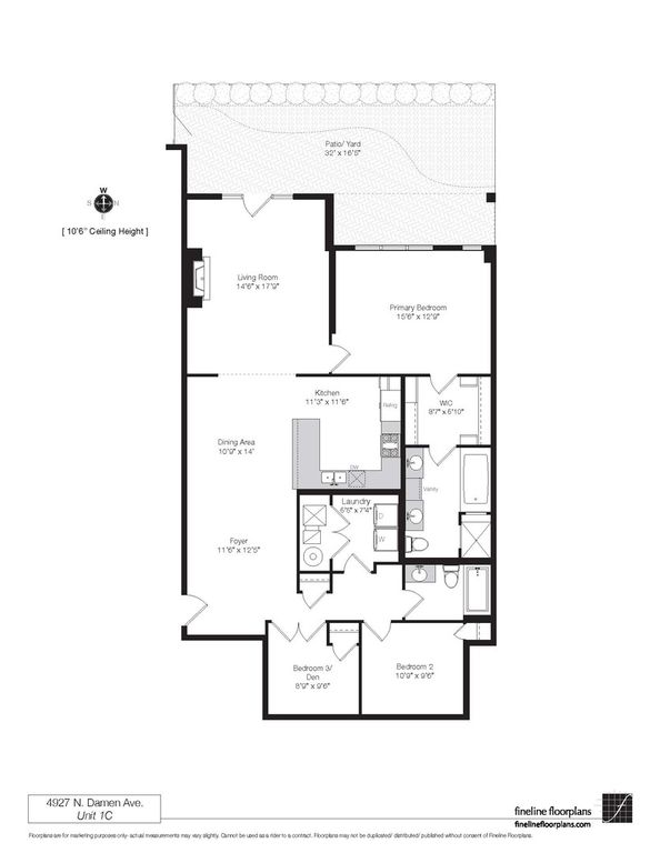 Image 17 of property listing at 4927 N DAMEN Avenue 1C, Chicago, IL 60625
