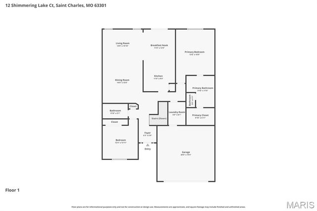 12 Shimmering Lake Court, St Charles, MO 63301