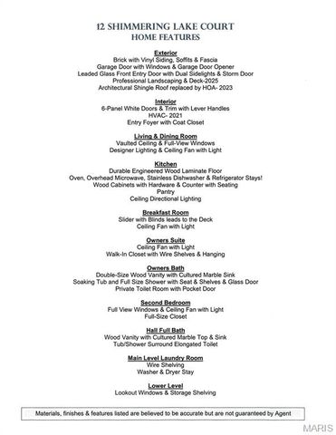 12 Shimmering Lake Court, St Charles, MO 63301