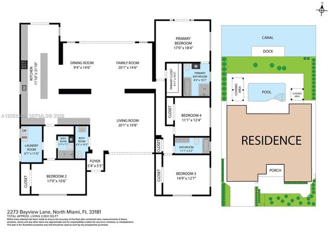 2273 Bayview Lane, North Miami, FL 33181