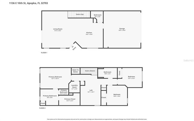 1136 E 10TH STREET, Apopka, FL 32703