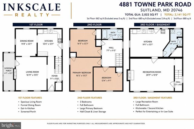 4881 TOWNE PARK RD, Suitland, MD 20746