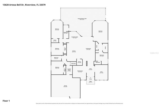 13620 ARTESA BELL DRIVE, Riverview, FL 33579