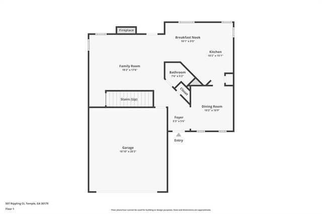 507 Rippling Court, Temple, GA 30179