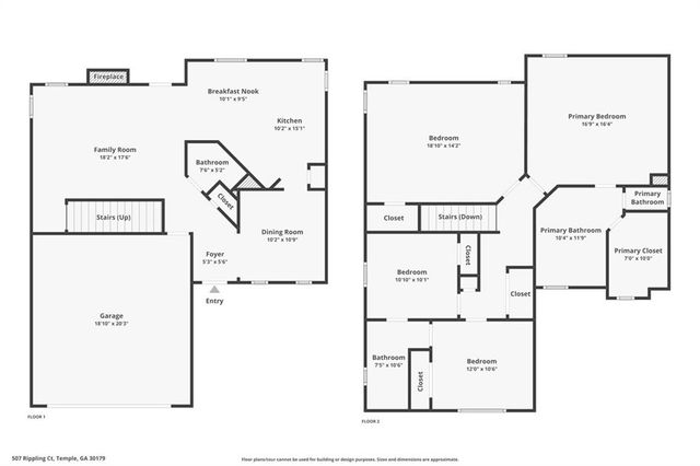 507 Rippling Court, Temple, GA 30179