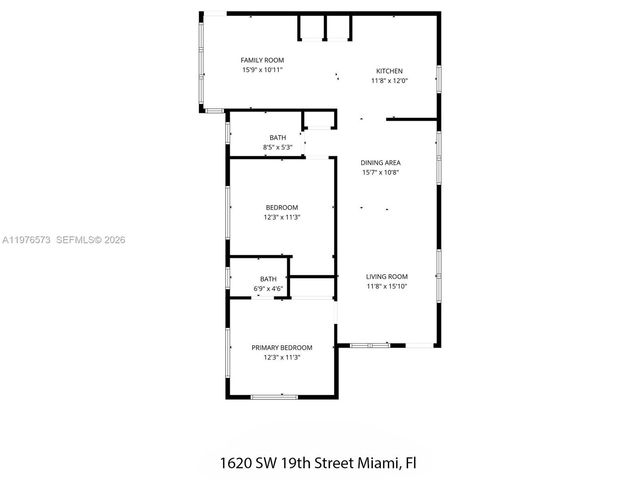 1620 SW 19th St 1620, Miami, FL 33145