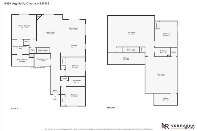 16454 Virginia Street, Omaha, NE 68136
