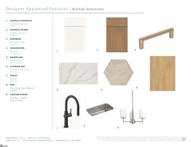 134 Winding Stream Circle Lot 12 Lot 12 Boykin Traditional, Simpsonville, SC 29681