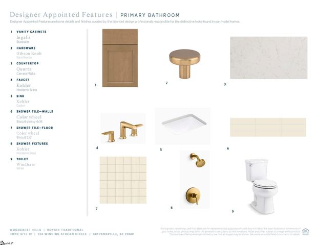 134 Winding Stream Circle Lot 12 Lot 12 Boykin Traditional, Simpsonville, SC 29681