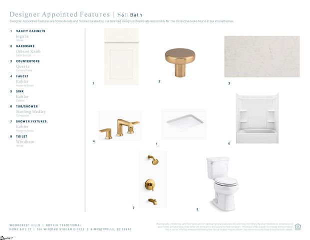 134 Winding Stream Circle Lot 12 Lot 12 Boykin Traditional, Simpsonville, SC 29681