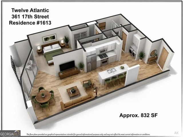 361 17th Street NW 1613, Atlanta, GA 30363