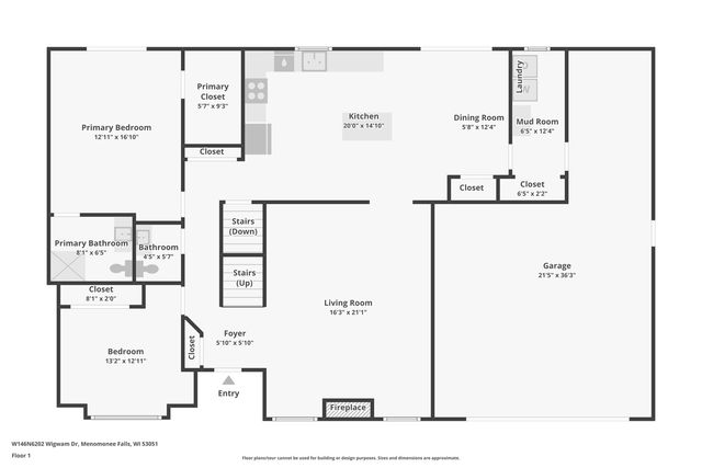 W146N6202 Wigwam DRIVE, Menomonee Falls, WI 53051