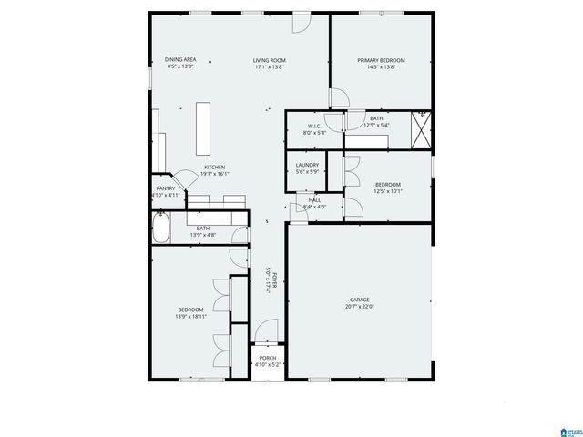 1410 BASS LANE, Moody, AL 35004
