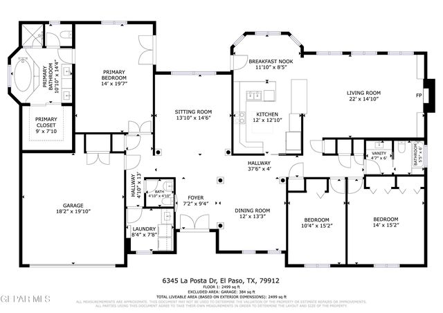 6345 LA POSTA Drive, El Paso, TX 79912