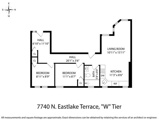 7740 N Eastlake Terrace 2W, Chicago, IL 60626