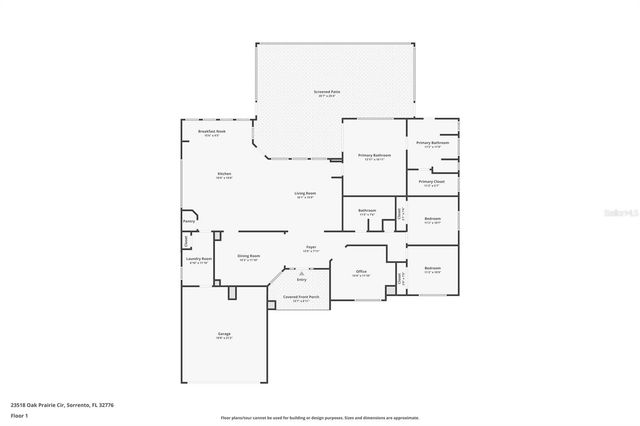 23518 OAK PRAIRIE CIRCLE, Sorrento, FL 32776