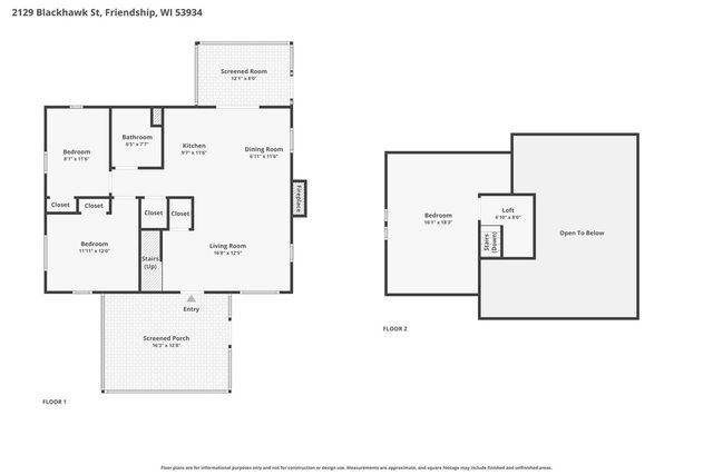 2129 Blackhawk Street, Friendship, WI 53934